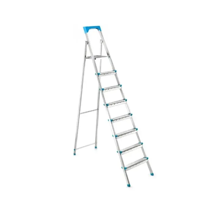 Scara otel 8 trepte, 7+1, 168cm, 120kg, 9.1kg, pliabila Perilla 11007 Preferatul clienților