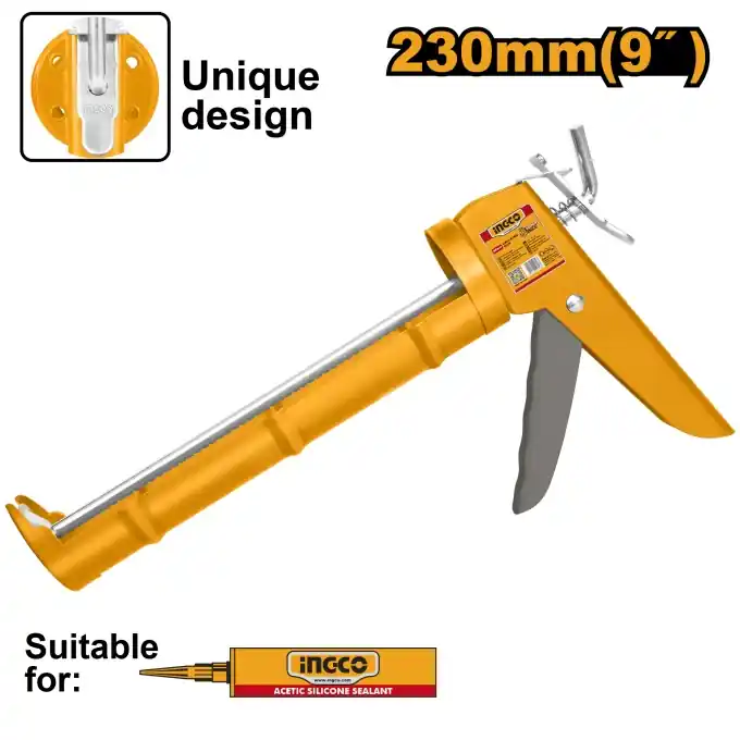 Pistol Silicon Super Select 9" 230 mm INGCO HCG1809 Cel mai bun preț