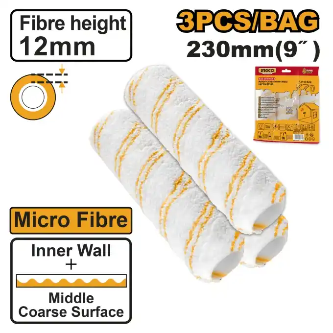 Retur ușor Set de Role pentru Trafalet Interior 230mm (nou) INGCO HRC56091203