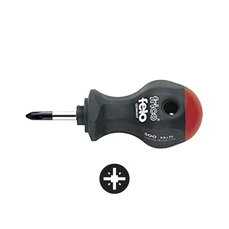 Surubelnite scurte Frico Profesional tipul Pozidriv, varf Pz 2, L 25 mm, Felo Cel mai bun preț