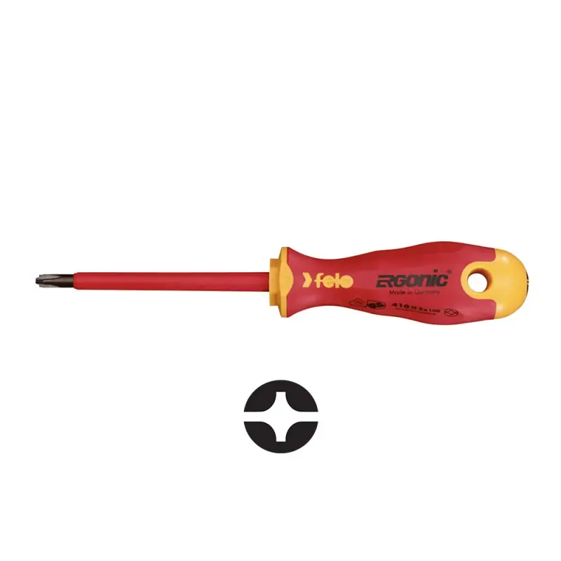 Comandă acum Surubelnita Ergonic Profesional VDE, tip 416, +|- H, Felo