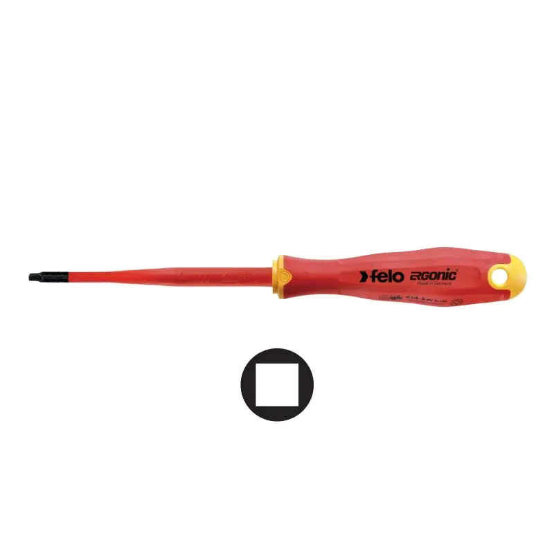 Surubelnita Ergonic E-Slim VDE, tipul 419 Patrat, Felo Chilipir