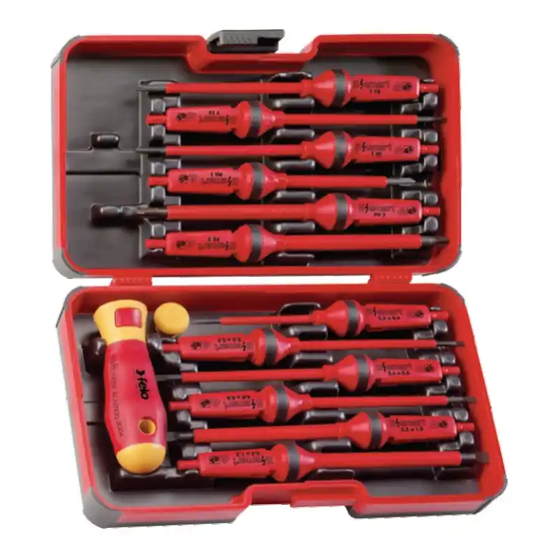 Cumpără acum Trusa Felo E-SMART - 14 piese in caseta StrongBox (230 x 130 x 56 mm), Felo