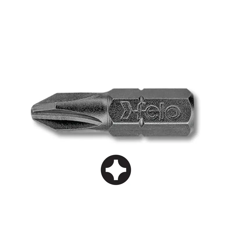 Livrare gratuită Bit Industrial - forma C, lungime 25 mm, tipul philips, Felo