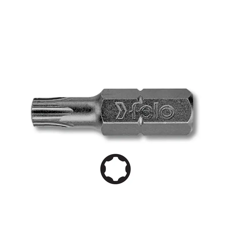 Bit Industrial - forma C, lungime 25 mm, tipul torx Plus, Felo Ieftin