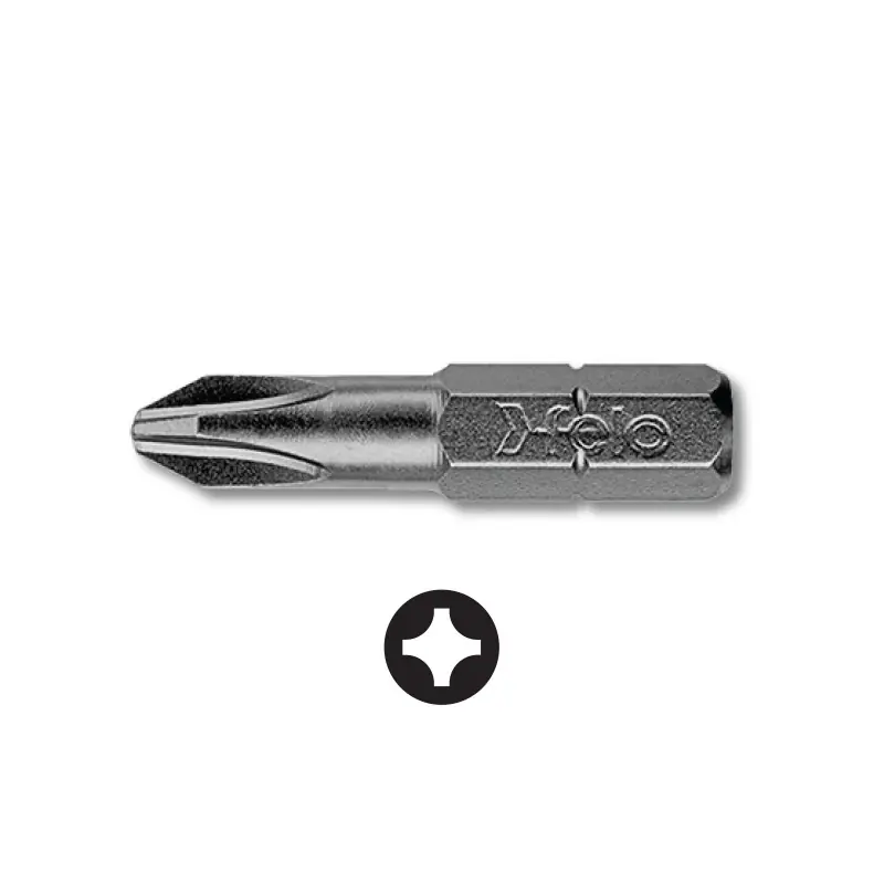 Plată securizată Bit Industrial - forma C, lungime 32 mm, tipul philips, varf Ph 4, Felo