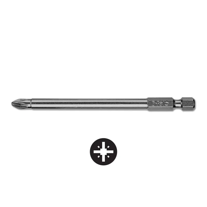 Reducere Bit Industrial - forma E, lungime 100 | 150 mm, tipul pozidriv, Felo