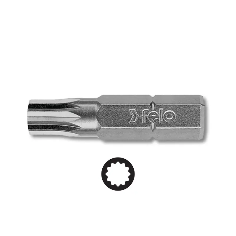 Ofertă de sezon Bit special cu prindere directa in masina de insurubat, prindere C8 - 5|16 inch, tipul XZN, Felo