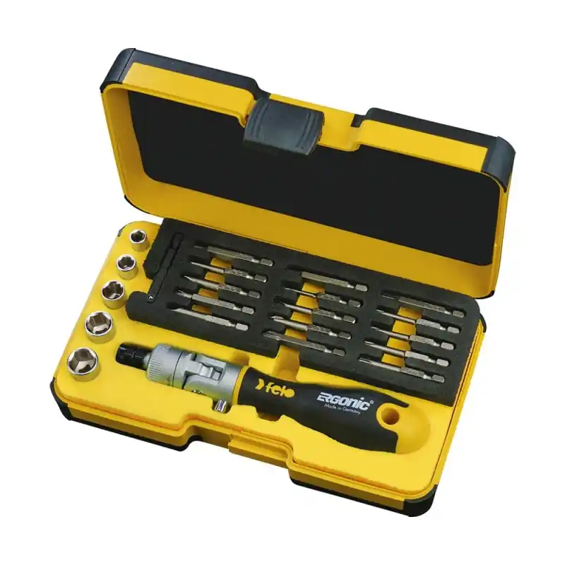 Trusa ERGONIC-K - 22 piese în caseta StrongBox (230 x 130 x 56 mm), Felo Retur gratuit