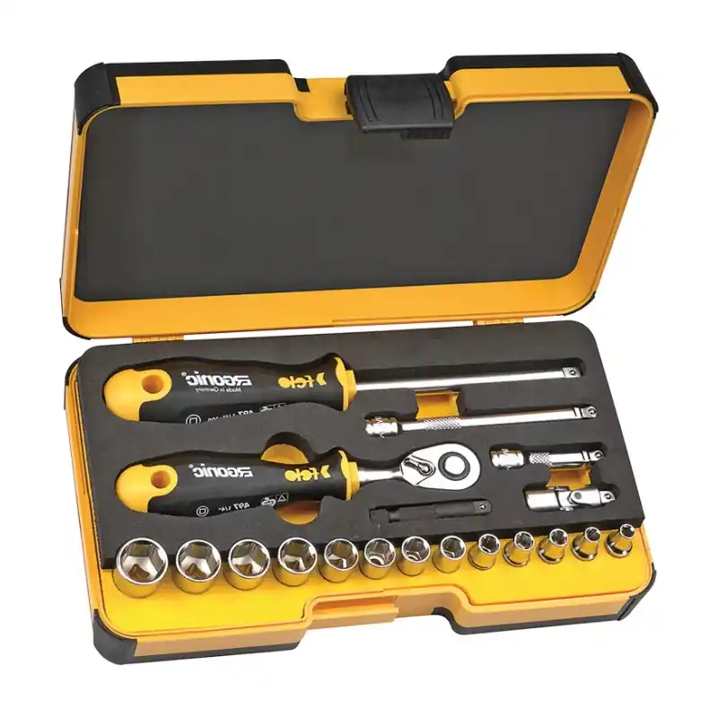 Ieftin Trusa R-GO 19 - 19 piese in caseta StrongBox (230 x 130 x 56 mm), Felo