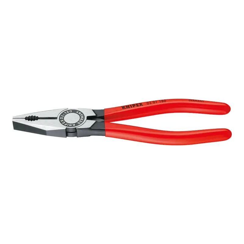 Cleste combinat cu strat protector negru lustruit si manere cu manson din plastic, Knipex Ofertă limitată