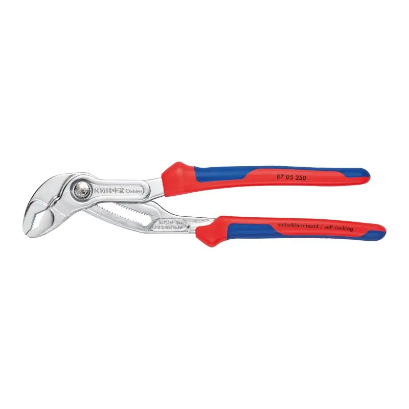 Super ofertă Cleste Cobra, suprafata cromata si manere cu manson bicomponent, L 300 mm, Ø 2 | 70 mm, s 60 mm, 30 pozitii, Knipex