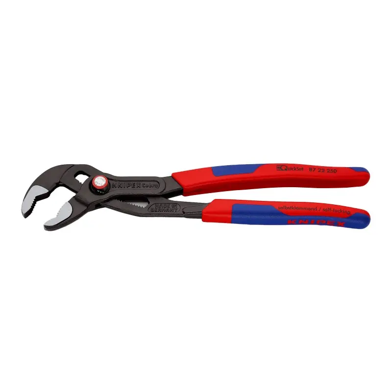 Cleste Cobra QuickSet, L 250 mm, Ø2 | 50 inch/mm, s 46 mm, 25 pozitii, Knipex Reducere
