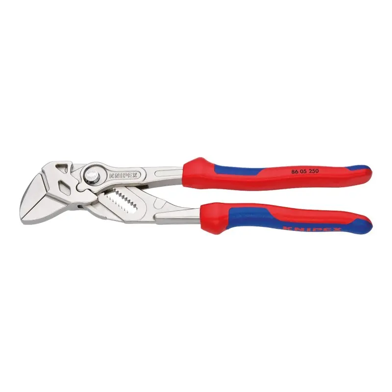 Cleste cheie placat cu nichel si manere cu manson bicomponent, Knipex Retur gratuit