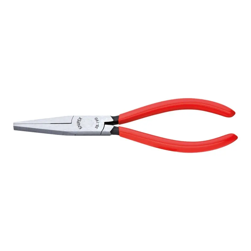 Cumpără online Cleste cu falci plate si suprafata de prindere striata incrucisata, cu manere cu manson din plastic, Knipex