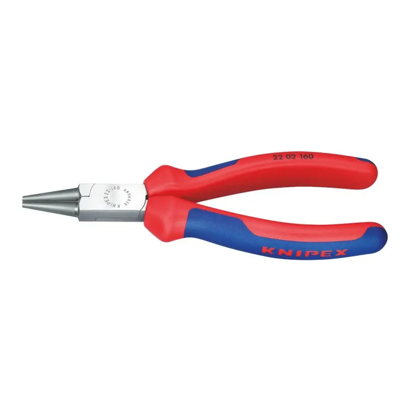 Cleste cu falci rotunde, scurte, cu strat negru protector lustruit si manere cu manson bicomponent, Knipex Reducere extra