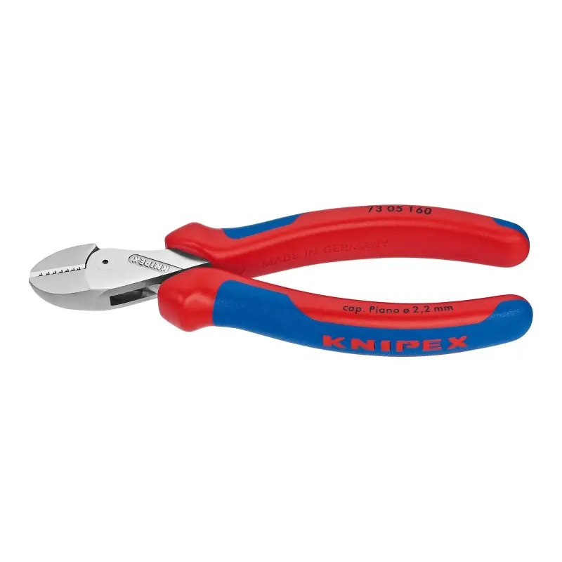 Cleste de taiere X-CUT cu suprafata cromata si manere cu manson bicomponent, L 160 mm, Knipex Ultima șansă