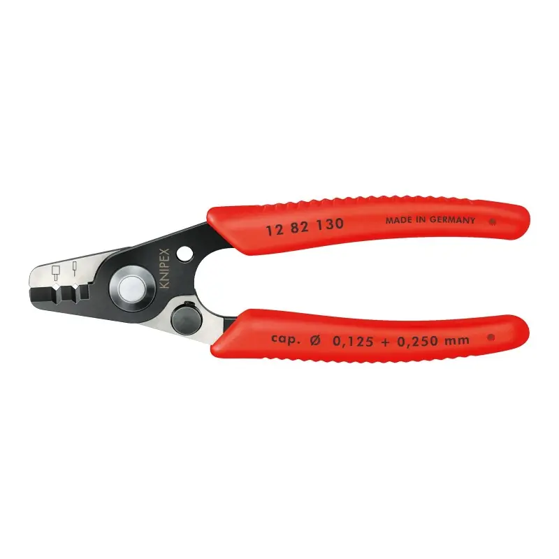 Super ofertă Cleste dezizolator pentru fibra optica, Cleste cu suprafata brunata si manere cu manson din plastic, Knipex