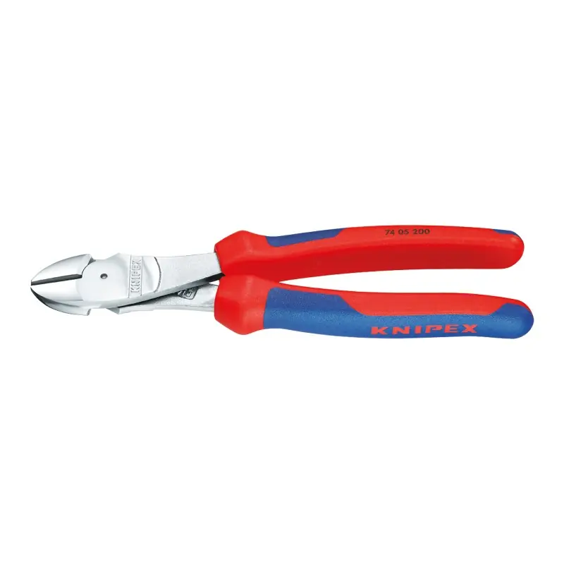 Retur gratuit Cleste diagonal ''Heavy-Duty'',cu suprafata cromata si manere cu manson bicomponent, Knipex