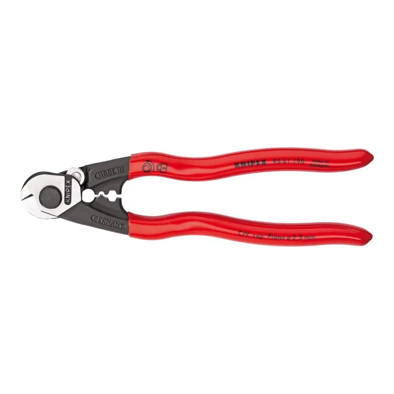 Cel mai vândut Cleste cu suprafata lustruita si manere cu manson din plastic, Knipex