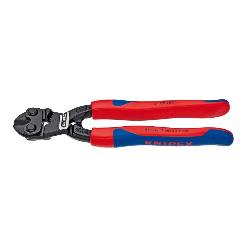 Clesti pentru fier beton CoBolt , Cleste cu strat protector negru si manere subtiri cu manson bicomponent, Knipex Vezi acum