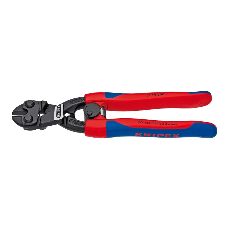 Clesti pentru fier beton CoBolt, Cleste cu strat protector negru si manere subtiri cu manson bicomponent, Knipex Ofertă