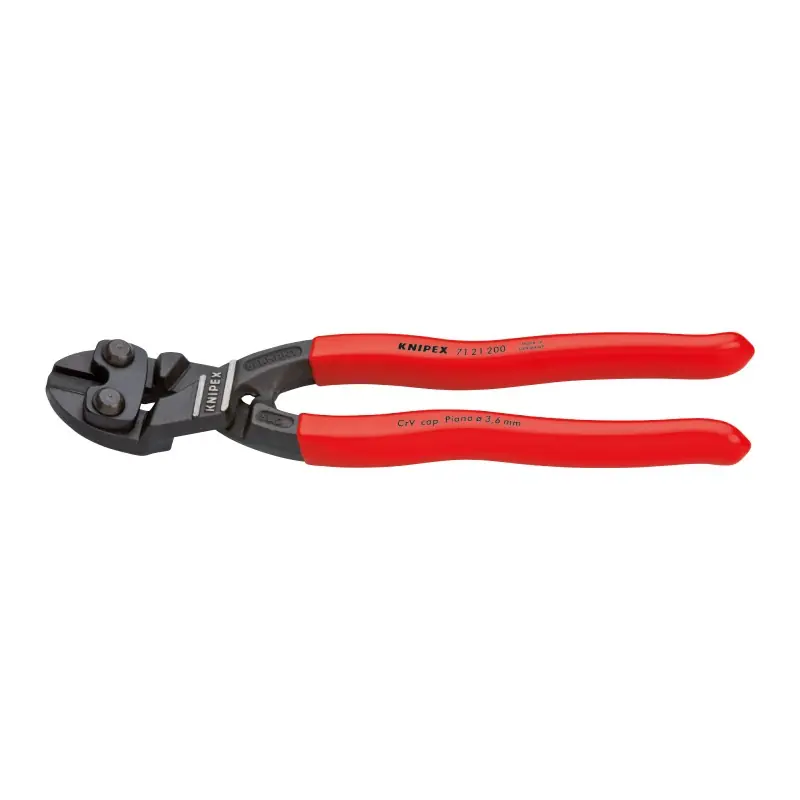 Clesti pentru fier beton CoBolt , Cleste cu strat protector negru si manere cu manson din plastic, Knipex Reducere specială
