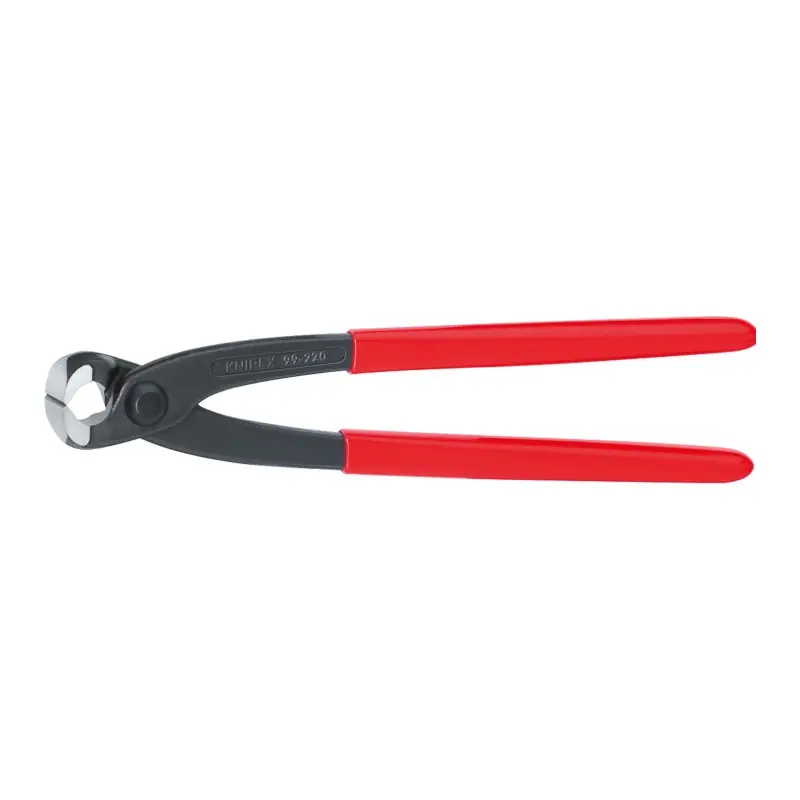 Reducere de preț Cleste pentru fierar, cu strat protector negru lustruit si manere cu manson din plastic, Knipex