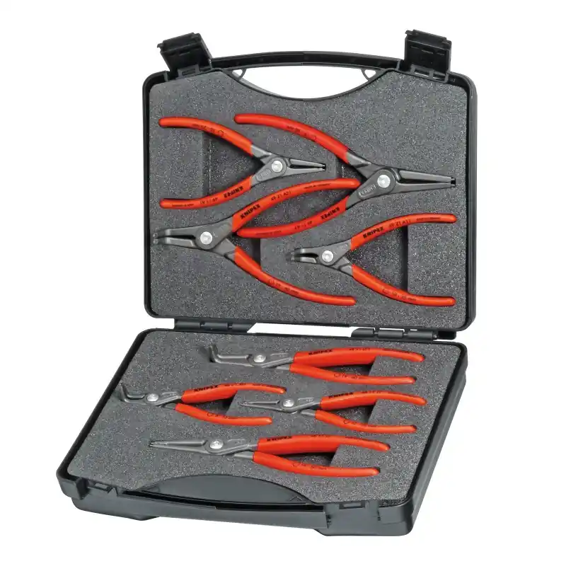 Reducere de preț Seturi de clesti de precizie Heavy Duty pentru inel de siguranta exterior, Knipex