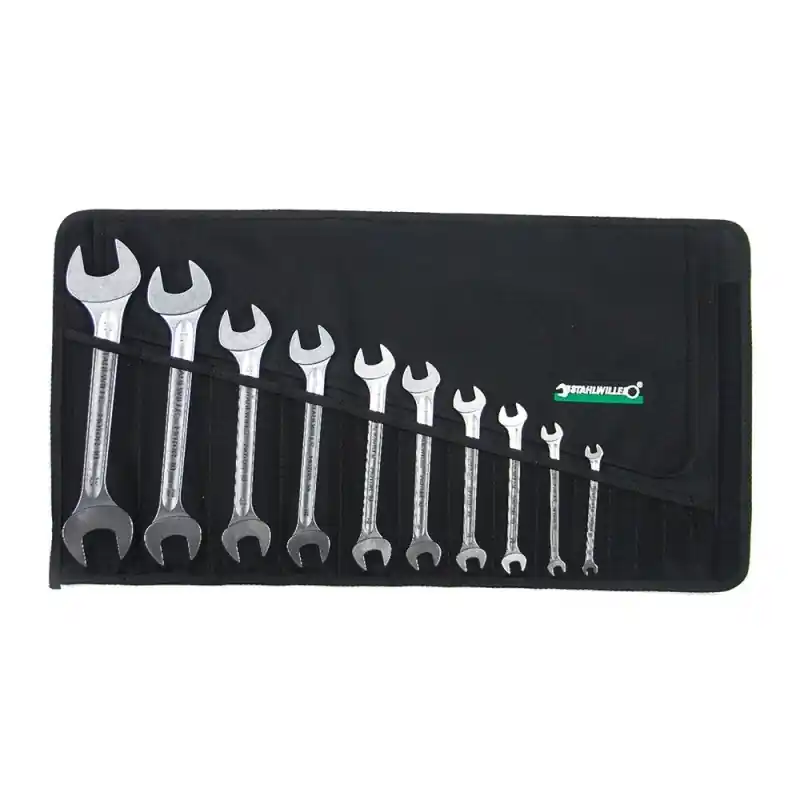 Reducere specială Set de chei profesionale fixe, duble - DIN 3110, 10 piese, Stahlwille