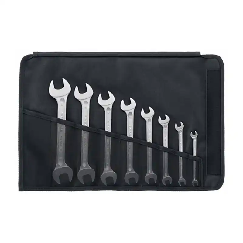 Set de chei profesionale fixe, duble - DIN 3110, 7 piese, Stahlwille Reduceri