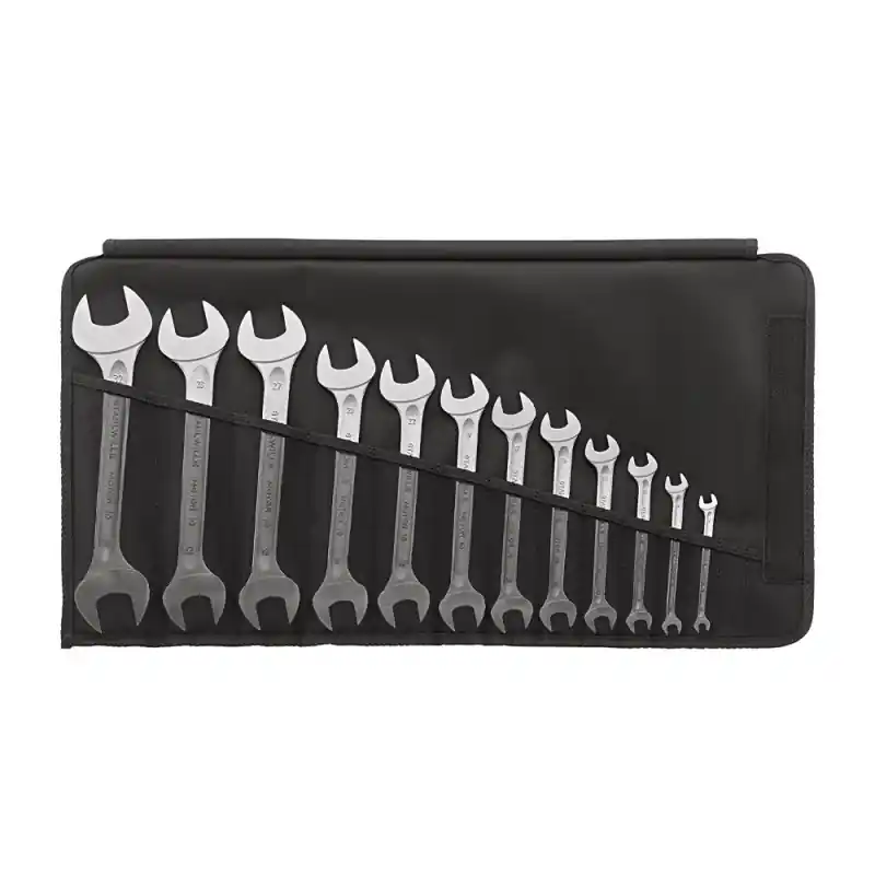 Set de chei profesionale fixe, duble - DIN 3110, 11 piese, Stahlwille Ultima șansă