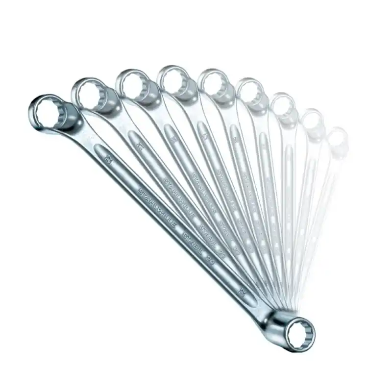 Ofertă Set de chei duble inelare, profesionale - DIN 838, 10 piese, Stahlwille