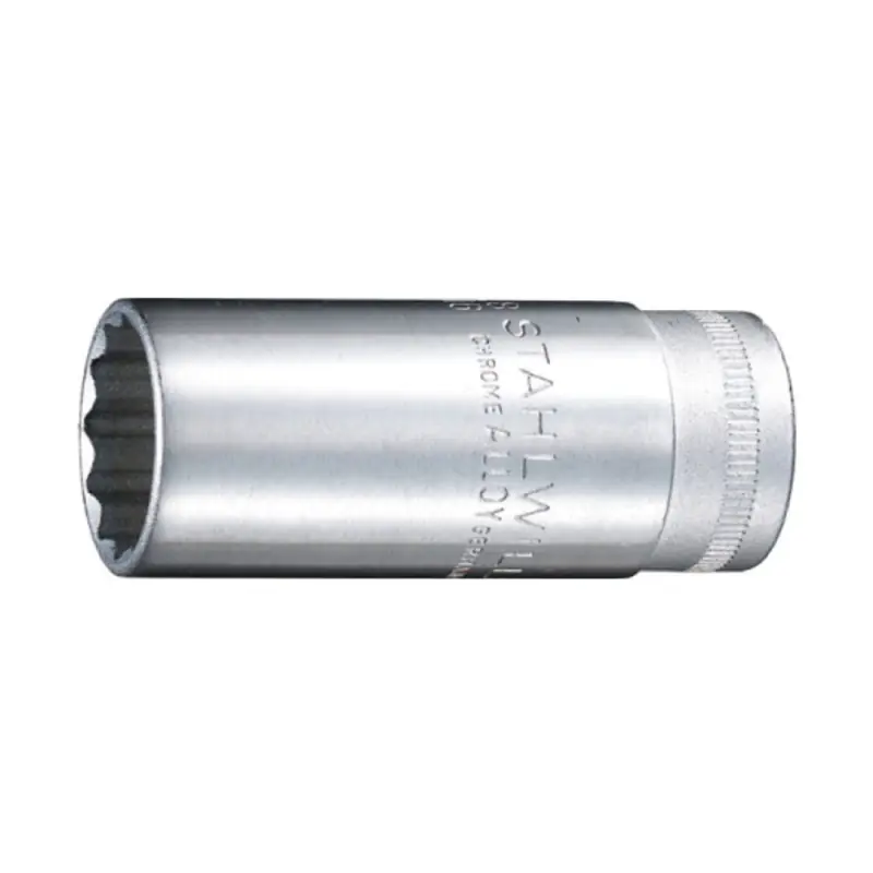 Transport gratuit Cheie tubulara lunga, prindere 3/8, 12 laturi, profesionala, DIN 3124, Stahlwille