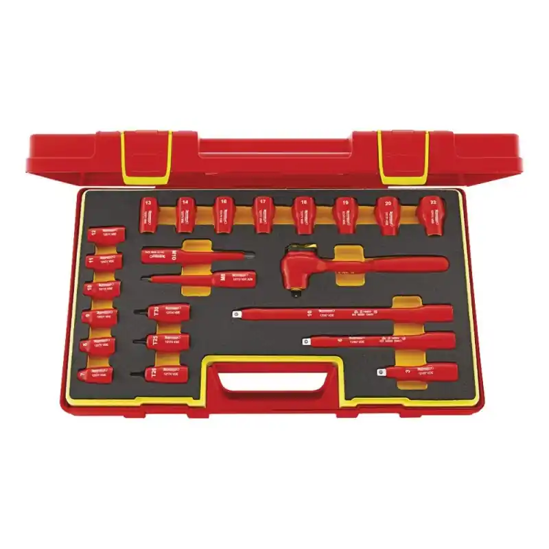 Retur ușor Trusa VDE - 3/8 - 23 piese, Stahlwille