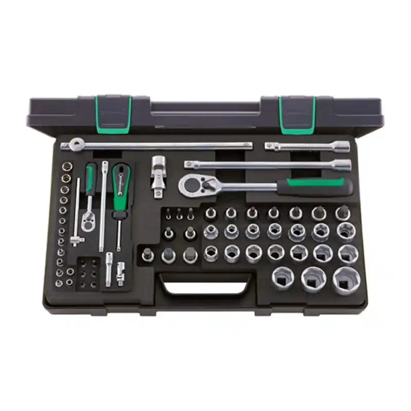 Trusa de chei tubulare - antrenor 1/4, 1/2 - 86TX, Stahlwille Retur ușor