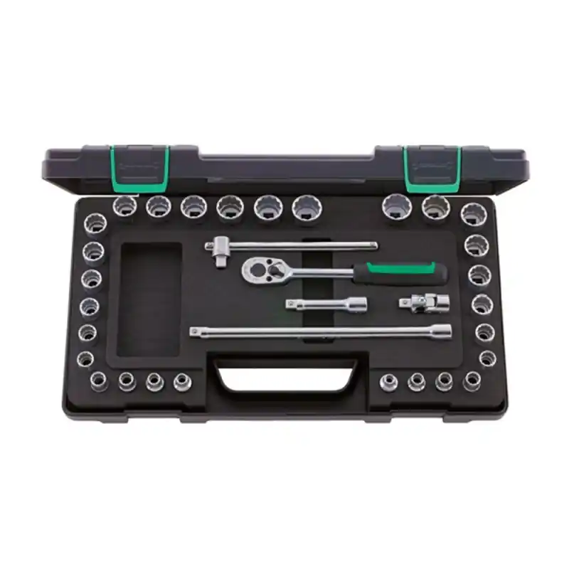 Trusa de chei tubulare - antrenor 3/8 - 456/14/5i, Stahlwille Plată securizată