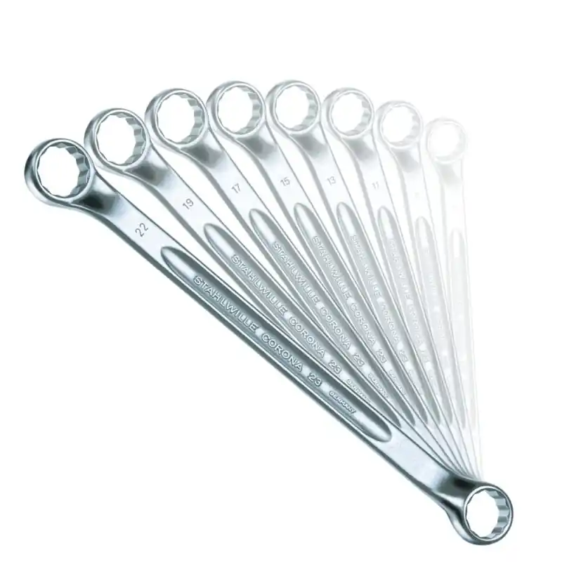 Preț promoțional Set de Cheie dubla inelara, inclinata 10°, profesionala - DIN 897, Stahlwille