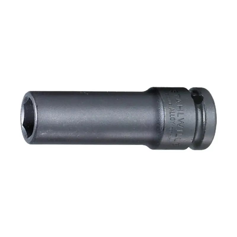 Livrare expres Cheie tubulara de impact, lunga, prindere 1/2, cap drept, Stahlwille