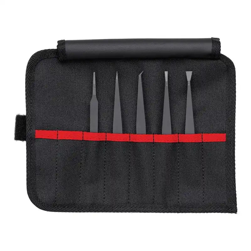 Plată securizată Set de 5 pensete ESD din plastic, Knipex