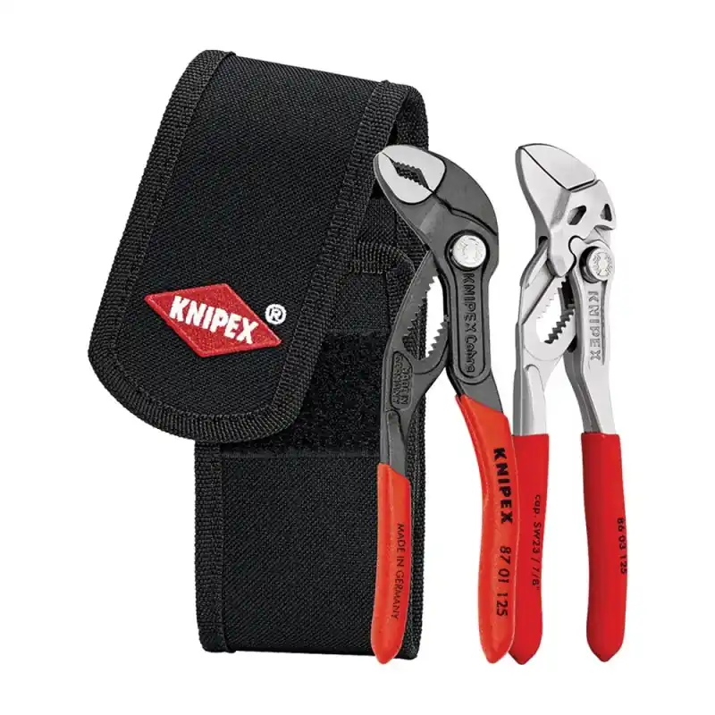 Reducere Trusa 'Minis' - 2 piese, componenta - Cleste cheie si Cleste instalator "Cobra", Knipex