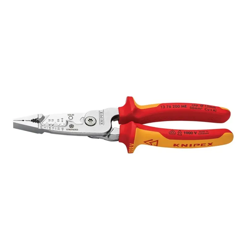 Cleste multifunctional - 5 in 1 - pentru electricieni, testat si verificat VDE 1000 V, Knipex Ofertă specială