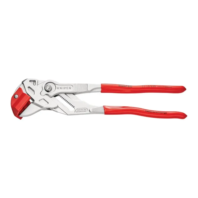 Calitate înaltă Cleste pentru gresie si faianta cu suprafata cromata si manere cu manson din plastic, Knipex