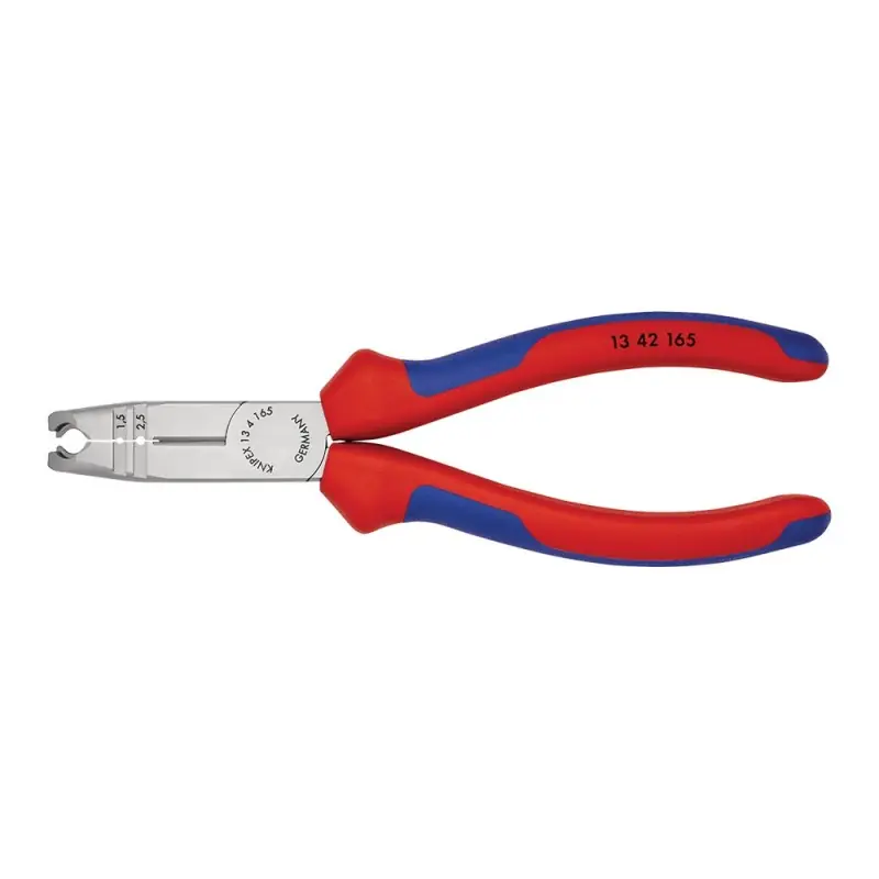 Reduceri Cleste dezizolator multifunctional, cu strat protector negru lustruit si manere cu cu manson bicomponent, Knipex