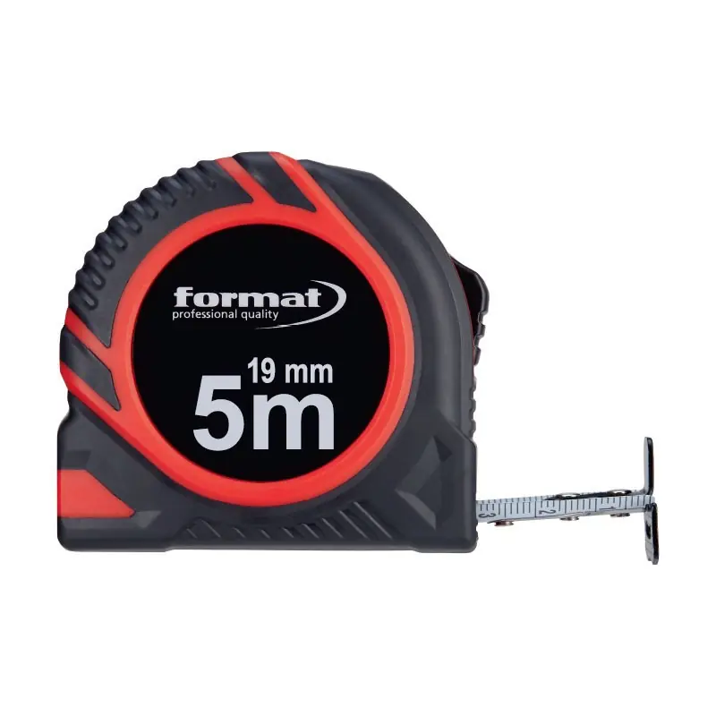 Ofertă Ruleta de buzunar cu banda din otel cu arc, lungime 5m, latime banda 19 mm, Format