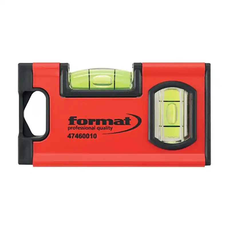 Vezi acum Mini nivela magnetica din aluminiu turnat sub presiune, lungime 10 cm, precizie de masurare 0.5 mm/m, Format