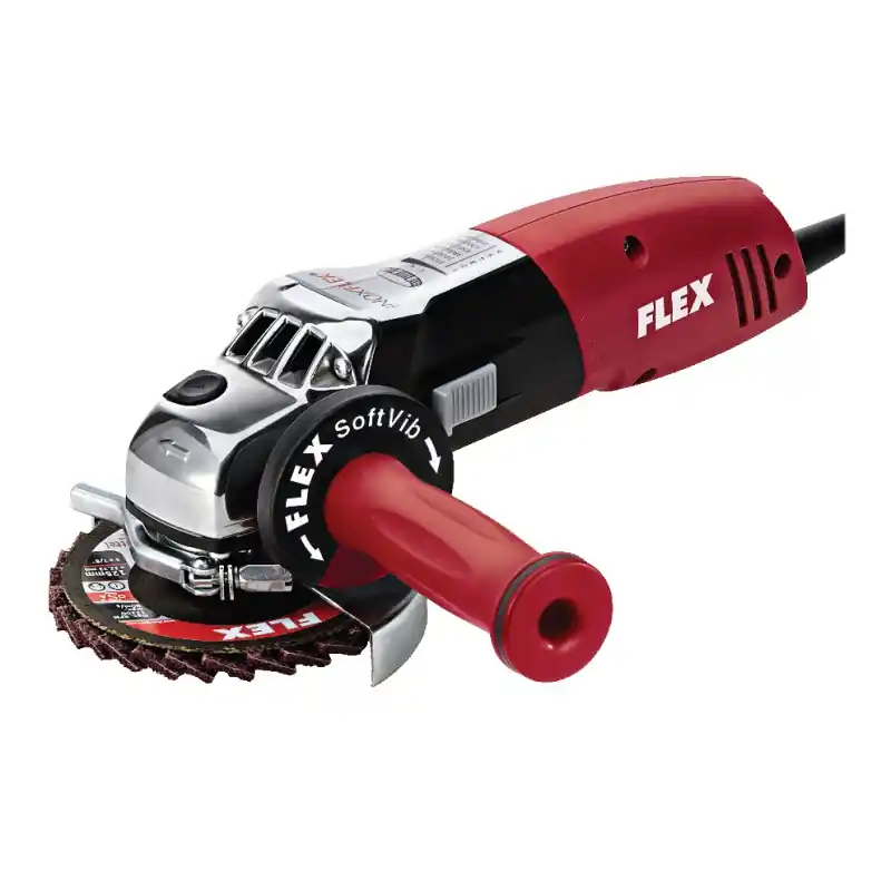 Plată securizată Polizor Unghiular - LE 14-7-125 INOX + acesorii, Flex