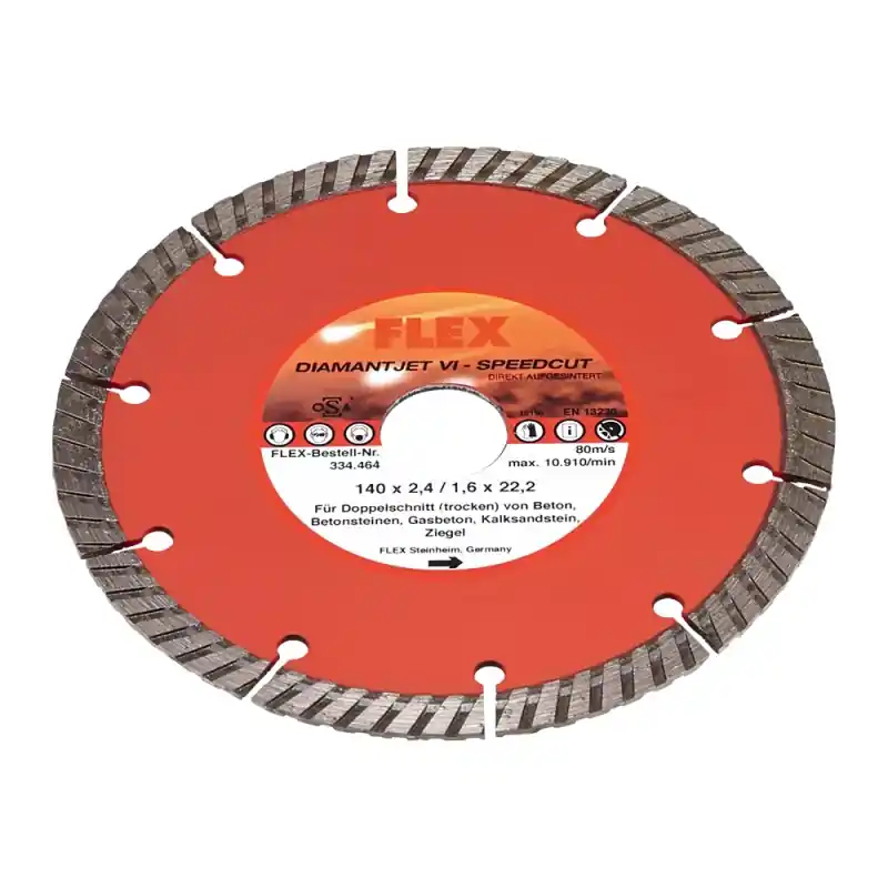 Plată securizată Disc diamantat Diamant-JET VI, 140 mm pentru MS 1706 FR, Flex