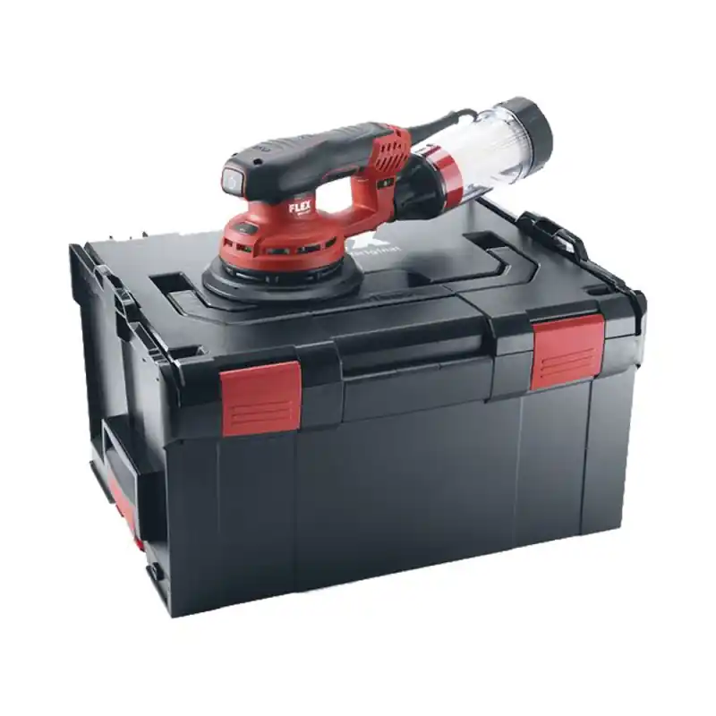 Set masina orbitala pentru finisat 400 W, 150 mm diametru disc, cursa 3 mm, model ORE 3-150 EC, Flex Promoție