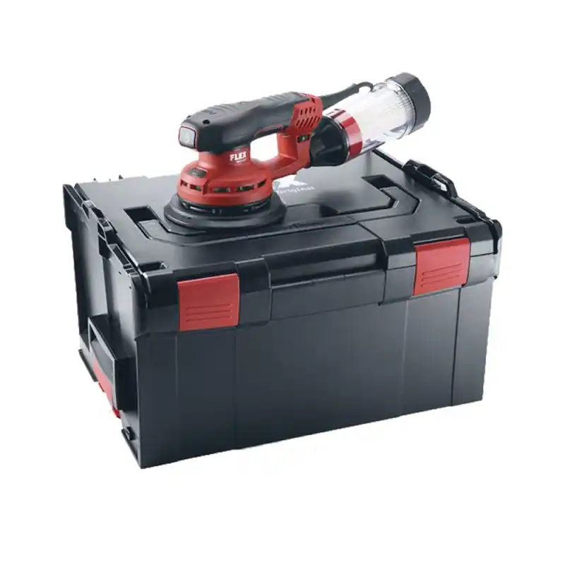 Set masina orbitala pentru finisat 400 W, 150 mm diametru disc, cursa 5 mm, model ORE 5-150 EC, Flex Nu rata